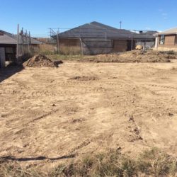 Googong House site cut and Prep4